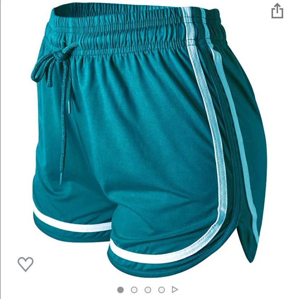 NWT VALINNA RUNNING TRACK SHORTS SMALL